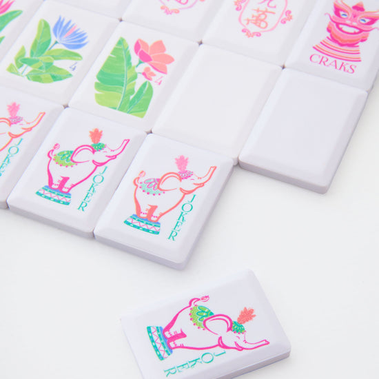Poppy Debutante Tile Set - Oh My Mahjong