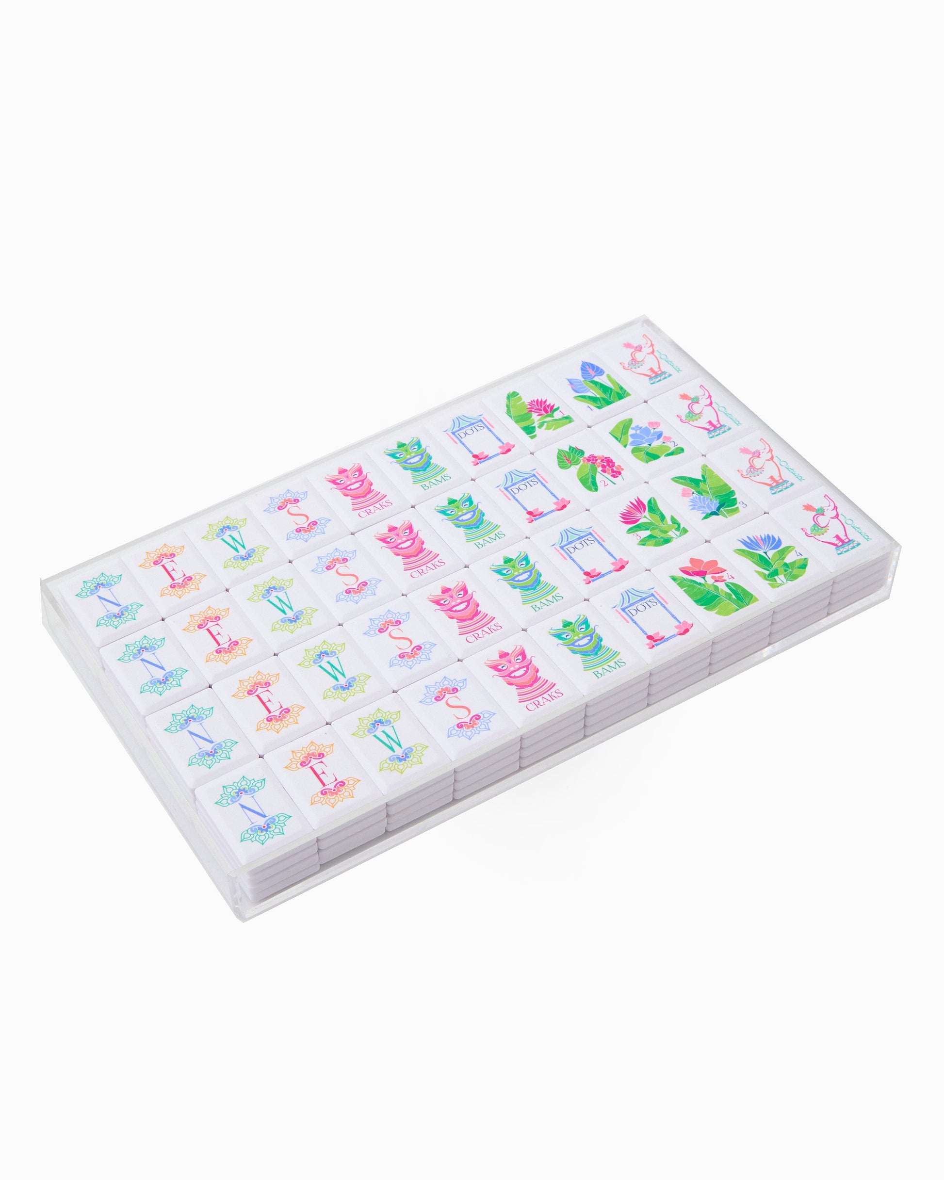 Poppy Debutante Tile Set - Oh My Mahjong