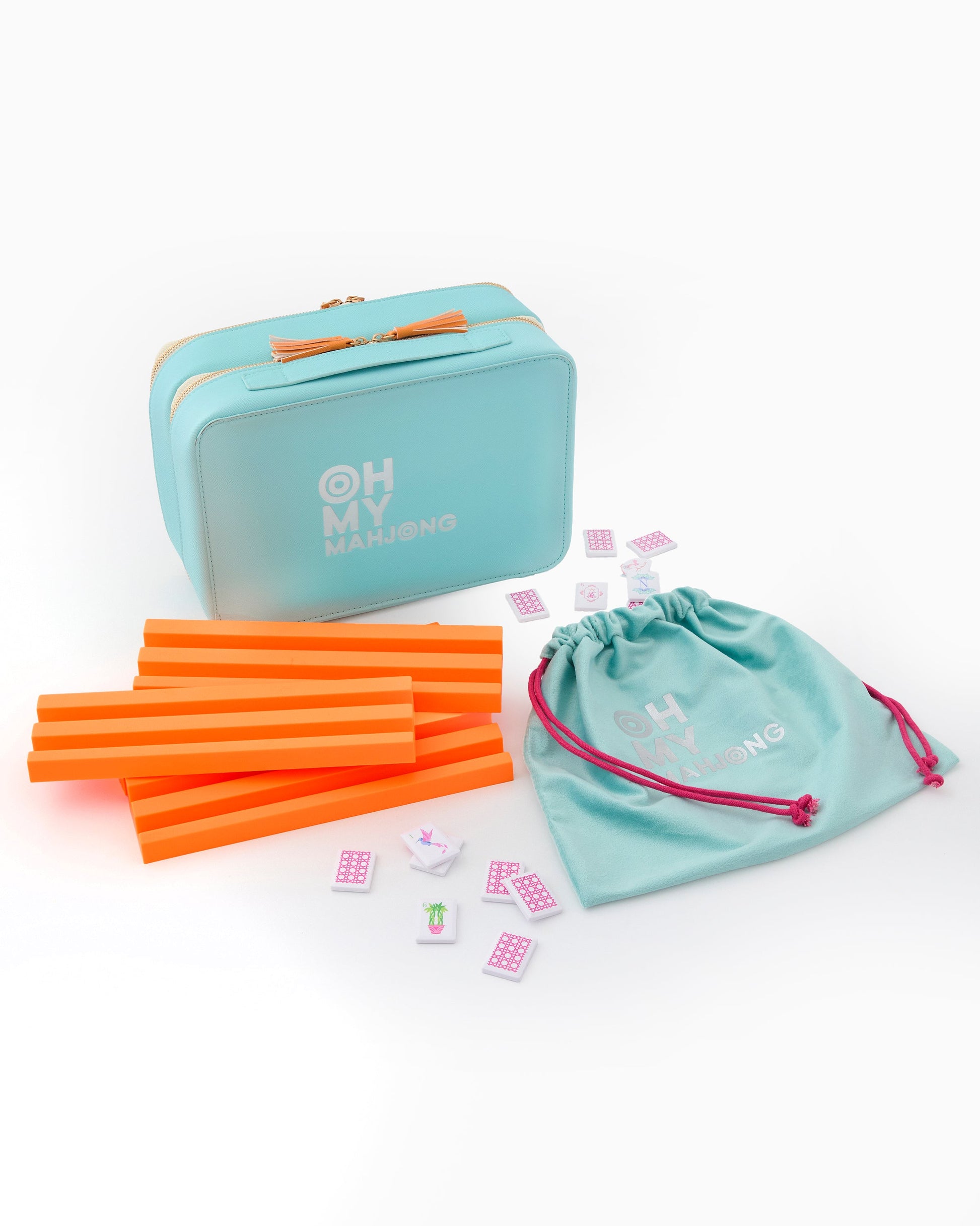 Poppy Debutante Tile Set - Oh My Mahjong