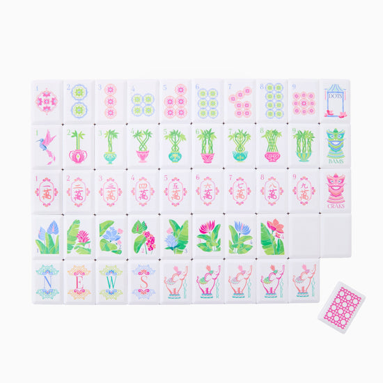 Poppy Debutante Tile Set - Oh My Mahjong