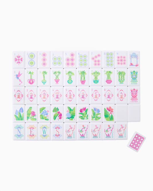 Poppy Debutante Tile Set - Oh My Mahjong