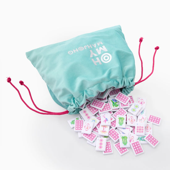 Poppy Debutante Tile Set - Oh My Mahjong