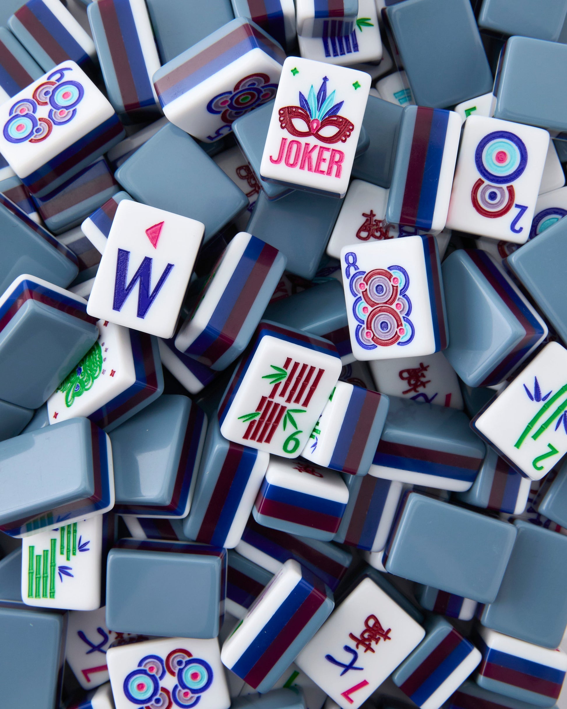 Preppy Soiree Tiles - Oh My Mahjong