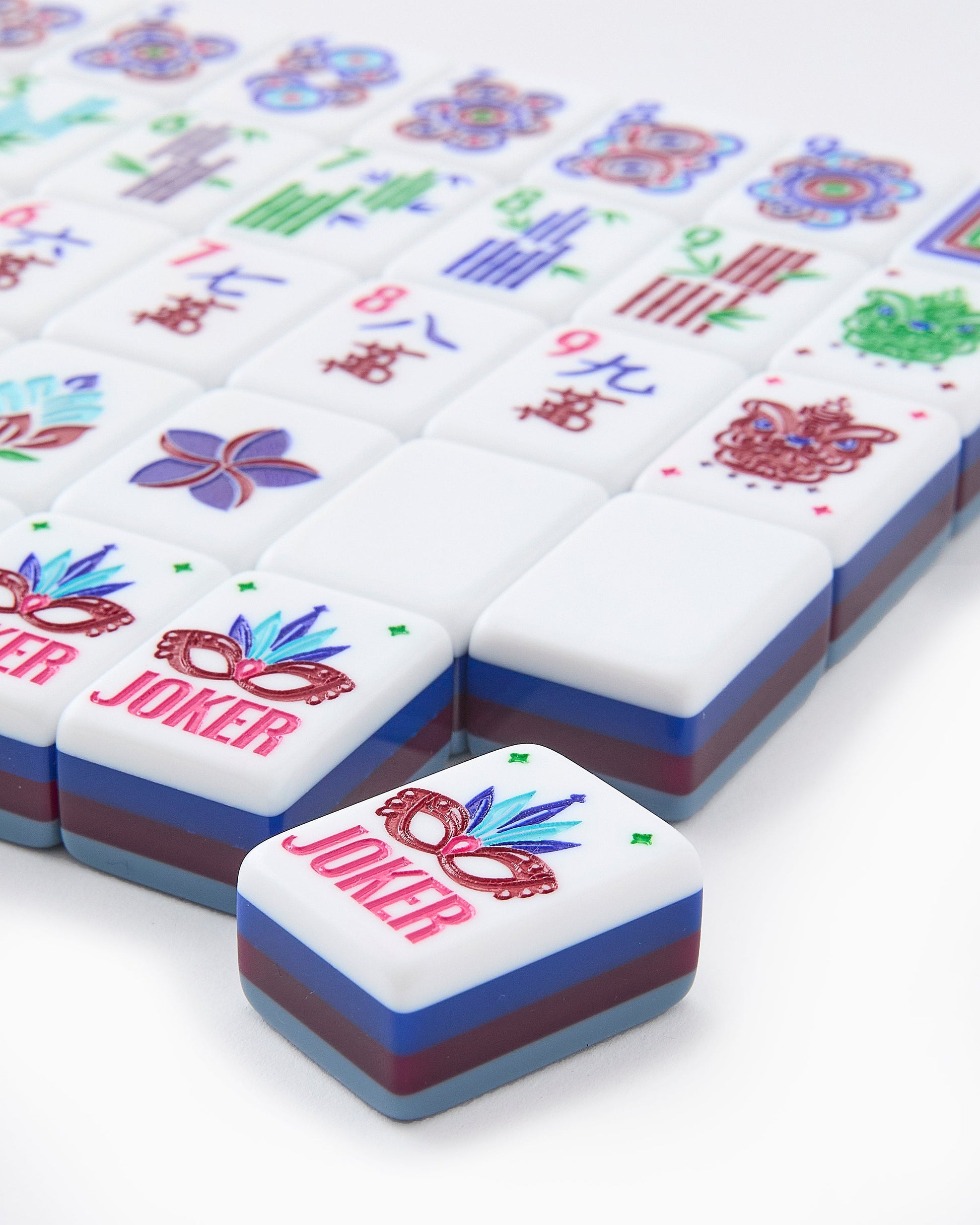 Preppy Soiree Tiles - Oh My Mahjong