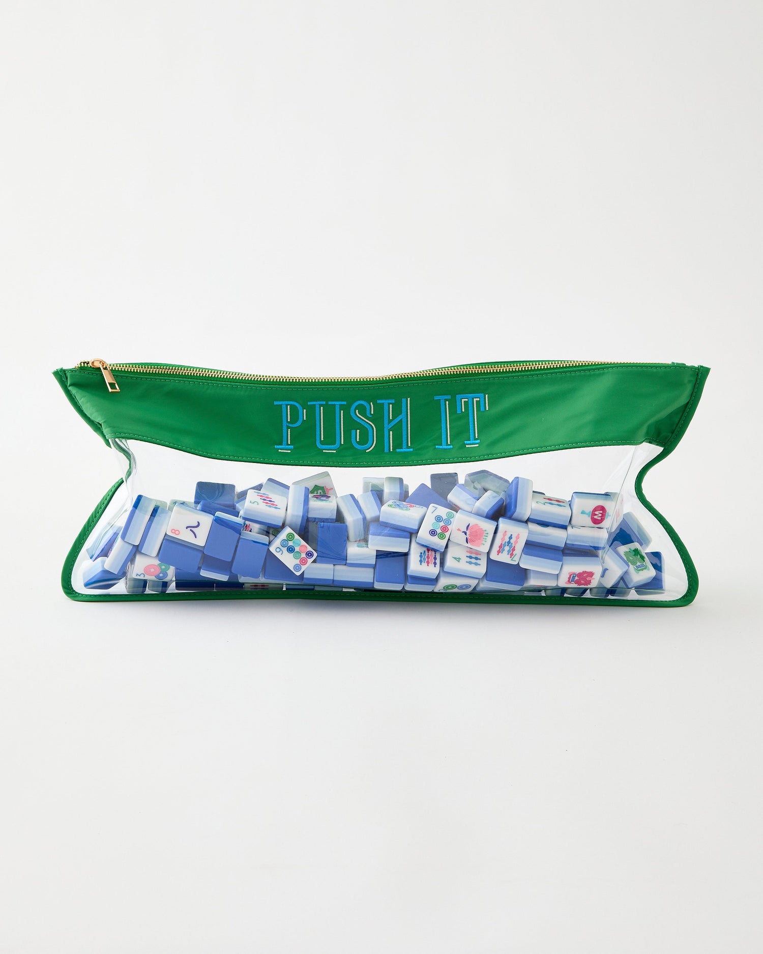 Push It Stitched Bag - Oh My Mahjong