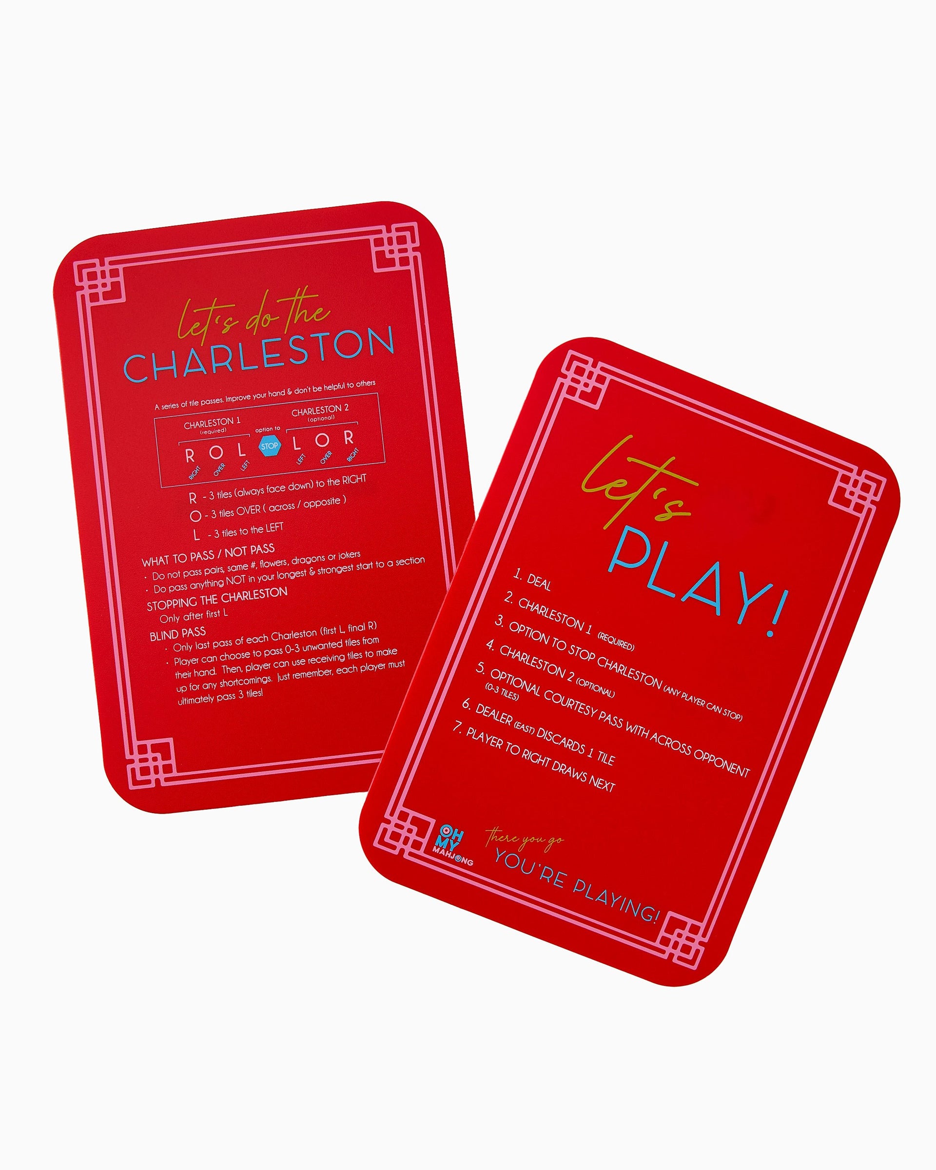 Red Mahjong Shufflers
