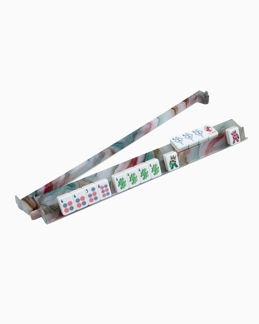 Sandstone Rack and Pusher Set - Oh My Mahjong