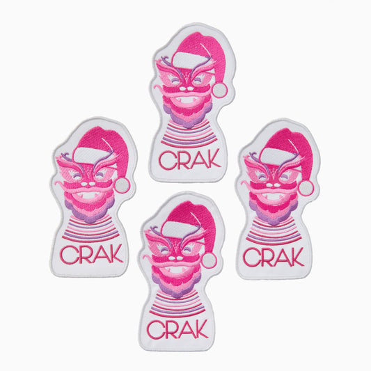 Santa Dragon Cocktail Napkins - Oh My Mahjong