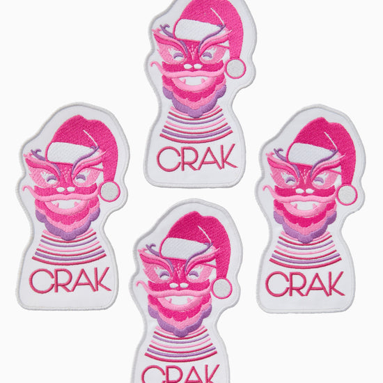 Santa Dragon Cocktail Napkins - Oh My Mahjong