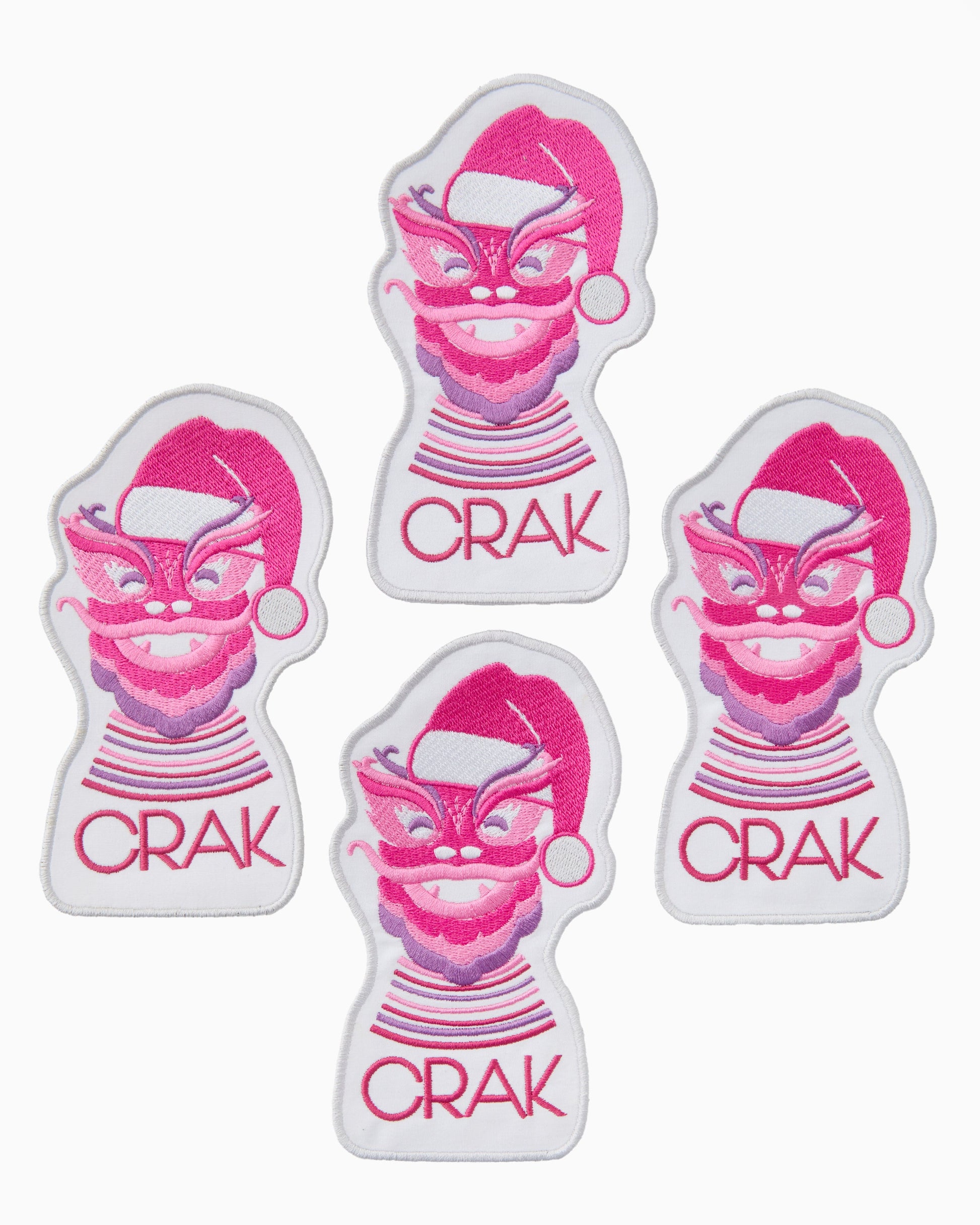 Santa Dragon Cocktail Napkins - Oh My Mahjong