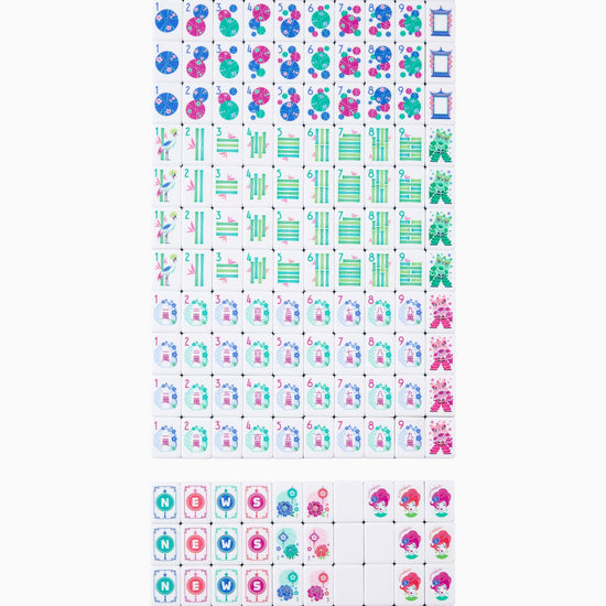 Seabreeze Mahjong Tiles - Oh My Mahjong