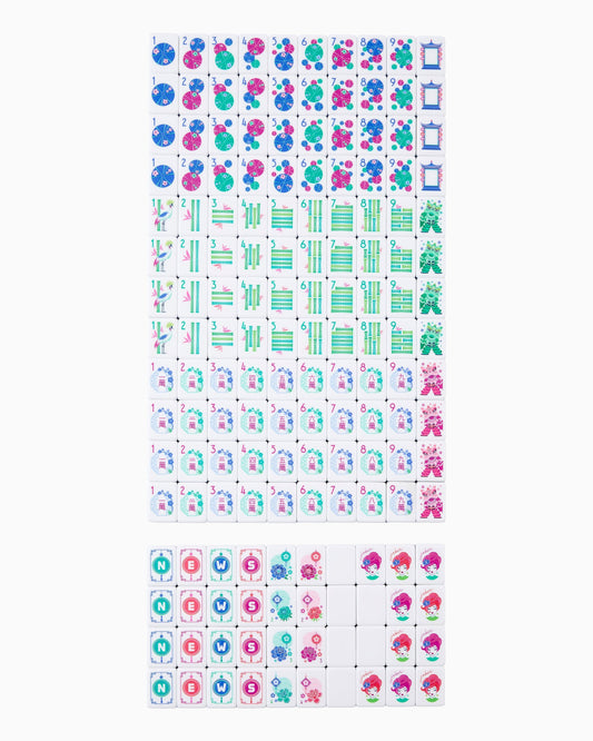Seabreeze Mahjong Tiles - Oh My Mahjong