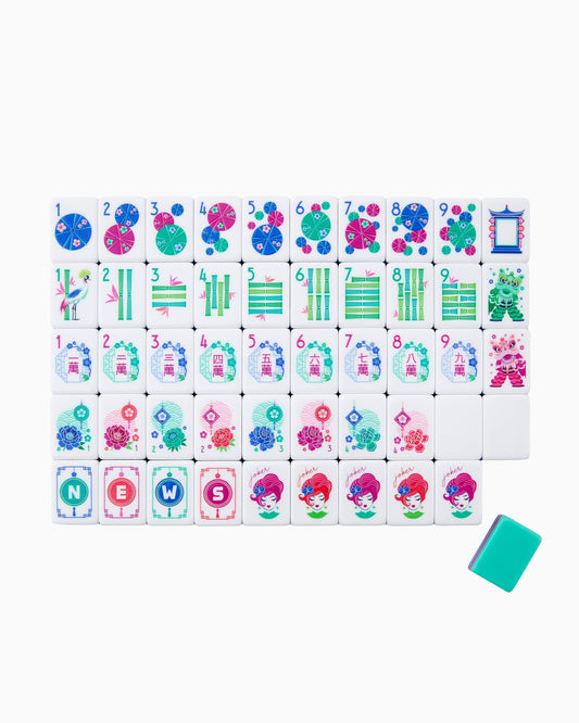 Seabreeze Mahjong Tiles - Oh My Mahjong