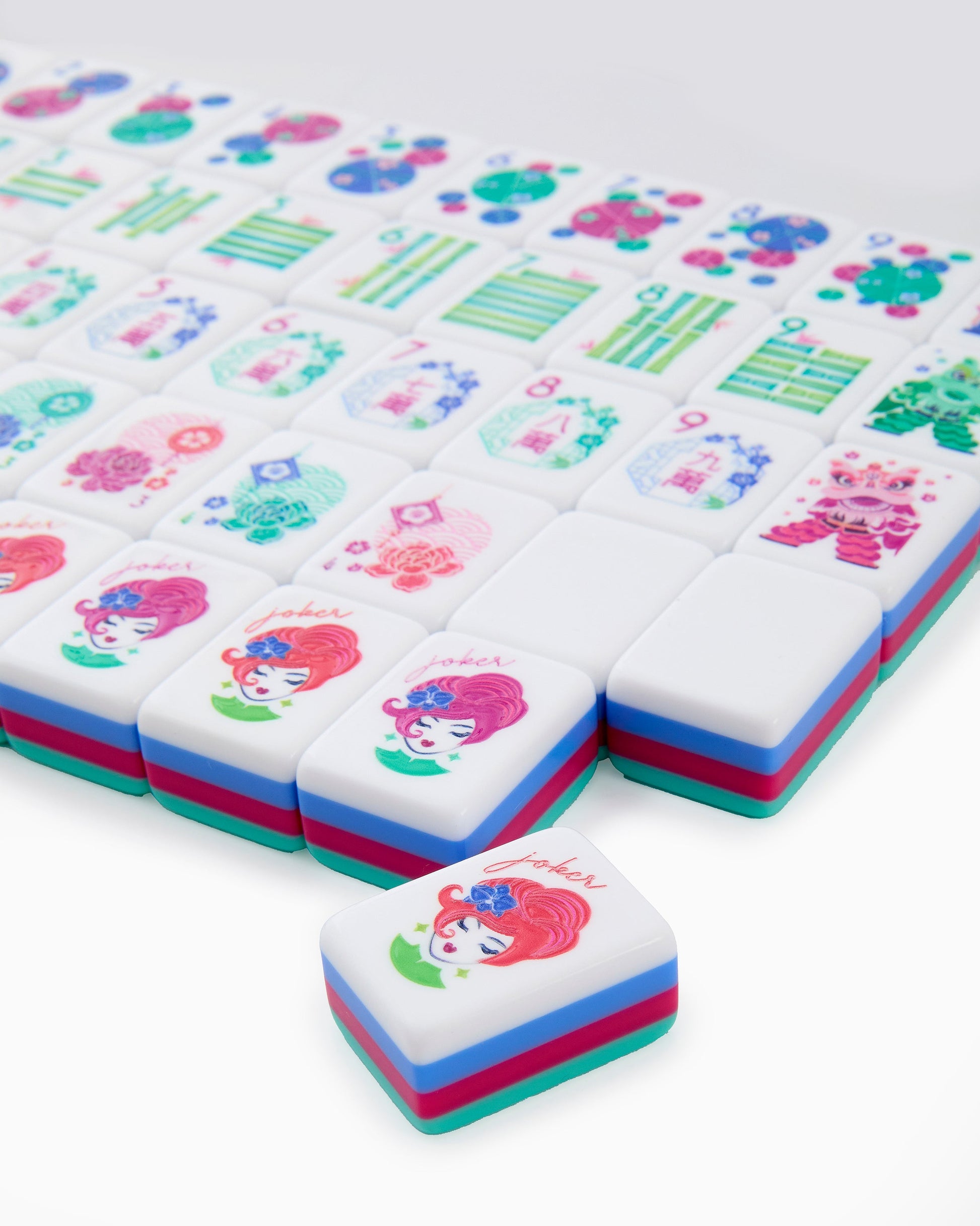 Seabreeze Mahjong Tiles - Oh My Mahjong