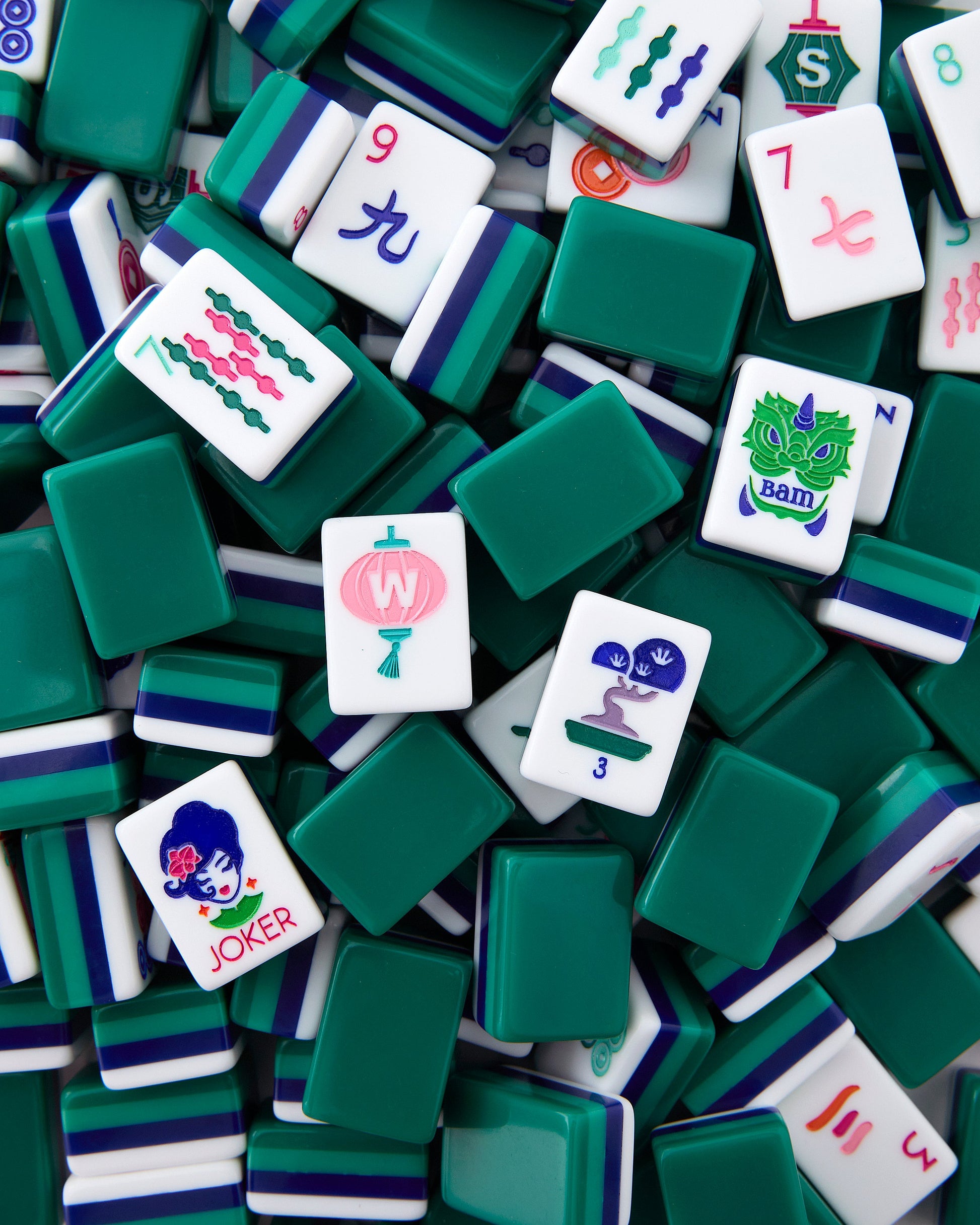 Shangri - La Mahjong Tiles - Oh My Mahjong