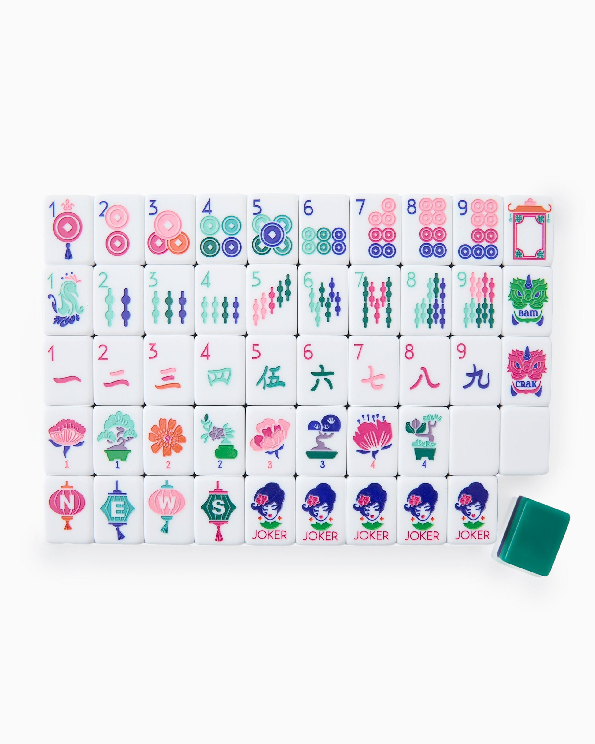 Shangri - La Mahjong Tiles - Oh My Mahjong