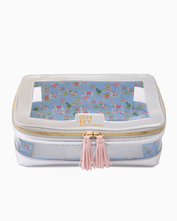 Silver Tile Storage Bag - Oh My Mahjong