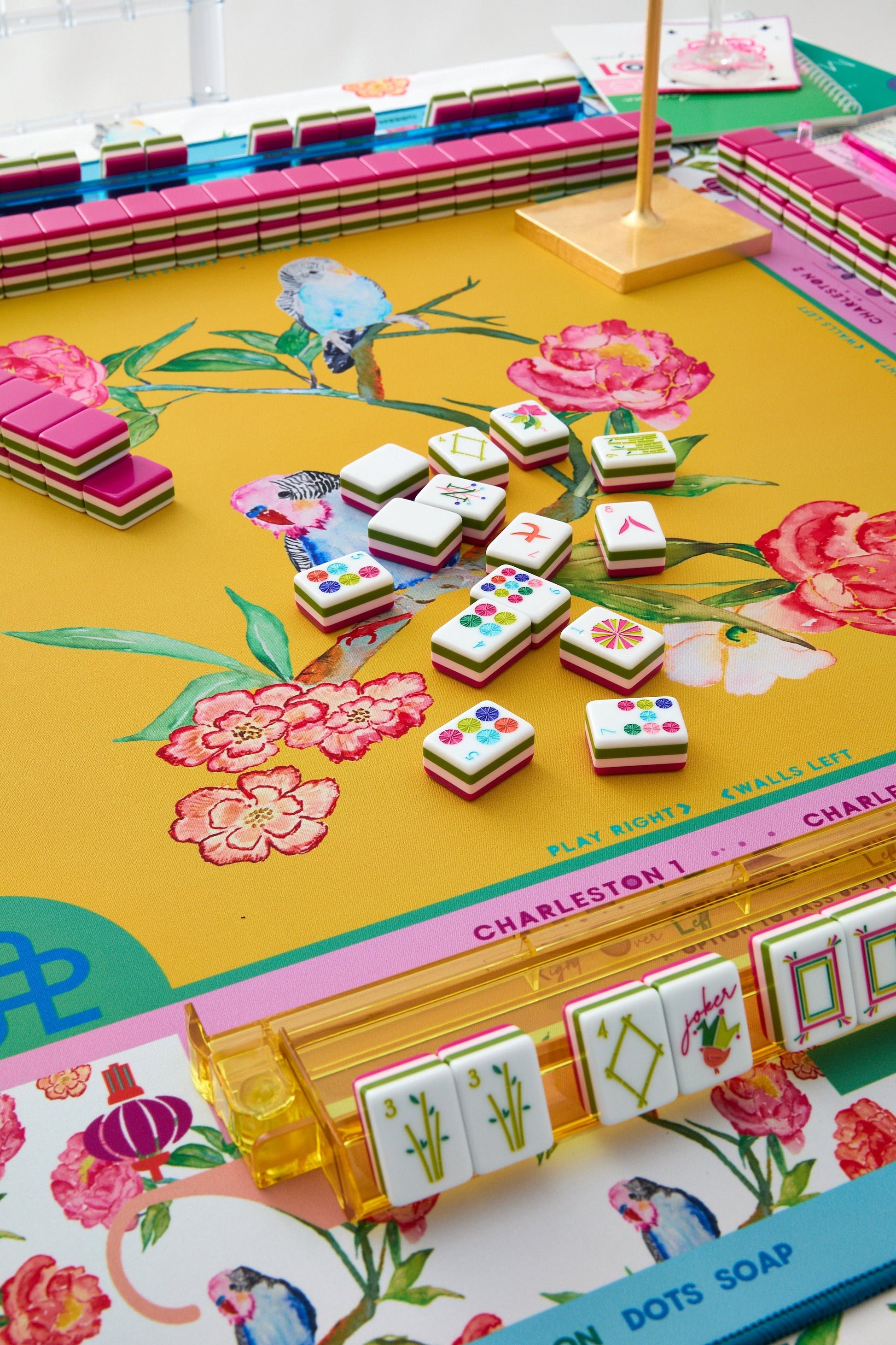 Spring Fling x Brooke Wright Mat - Oh My Mahjong