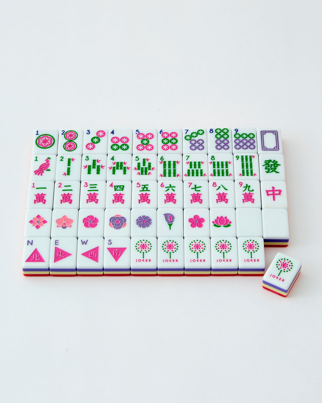Spring Mahjong Tiles - Oh My Mahjong