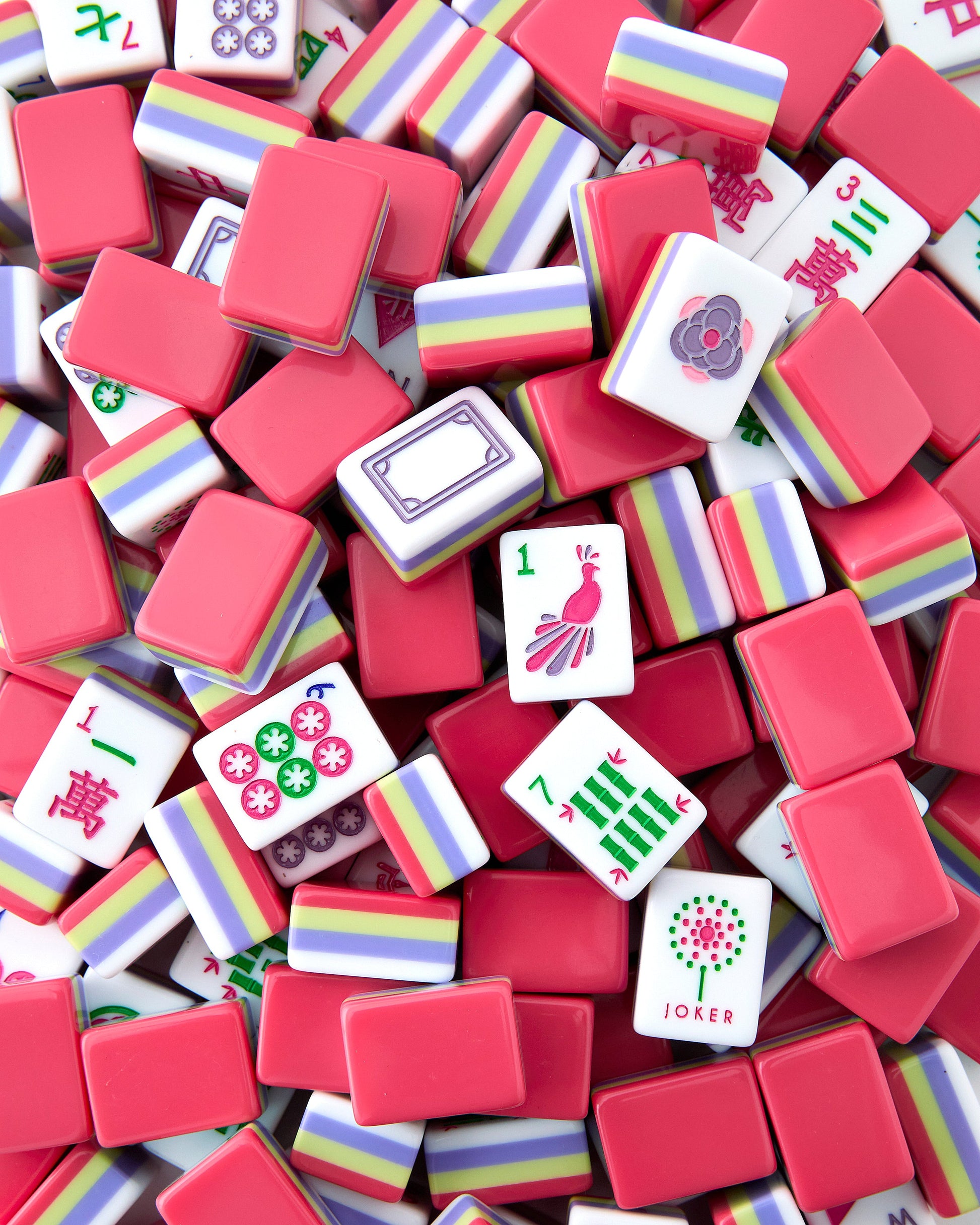 Spring Mahjong Tiles - Oh My Mahjong