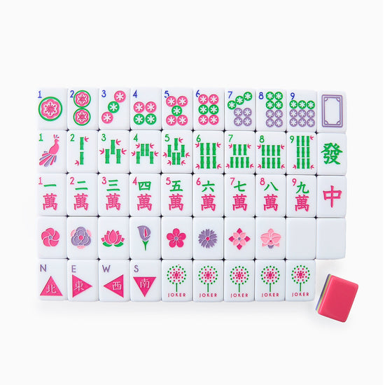 Spring Mahjong Tiles - Oh My Mahjong