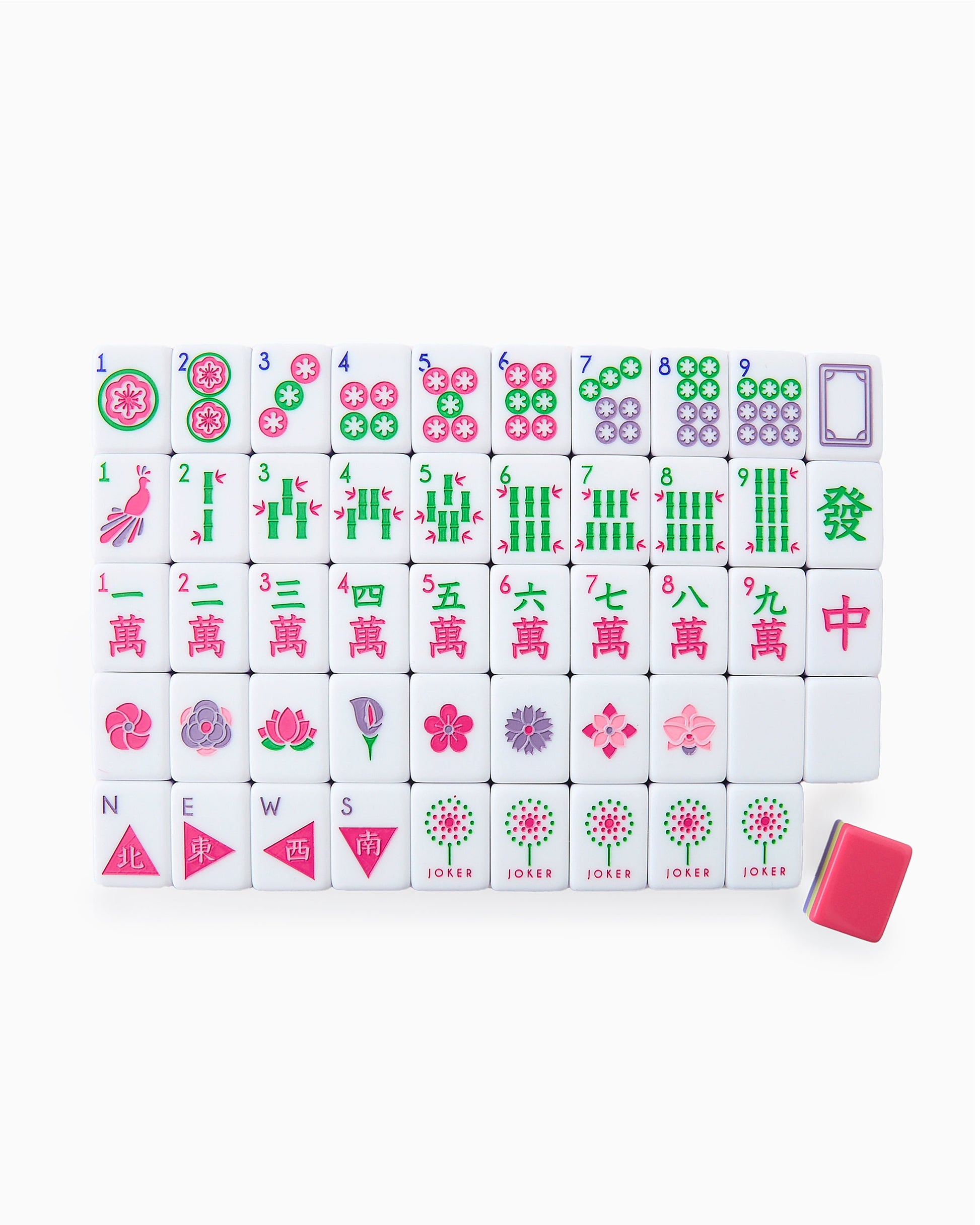 Spring Mahjong Tiles - Oh My Mahjong