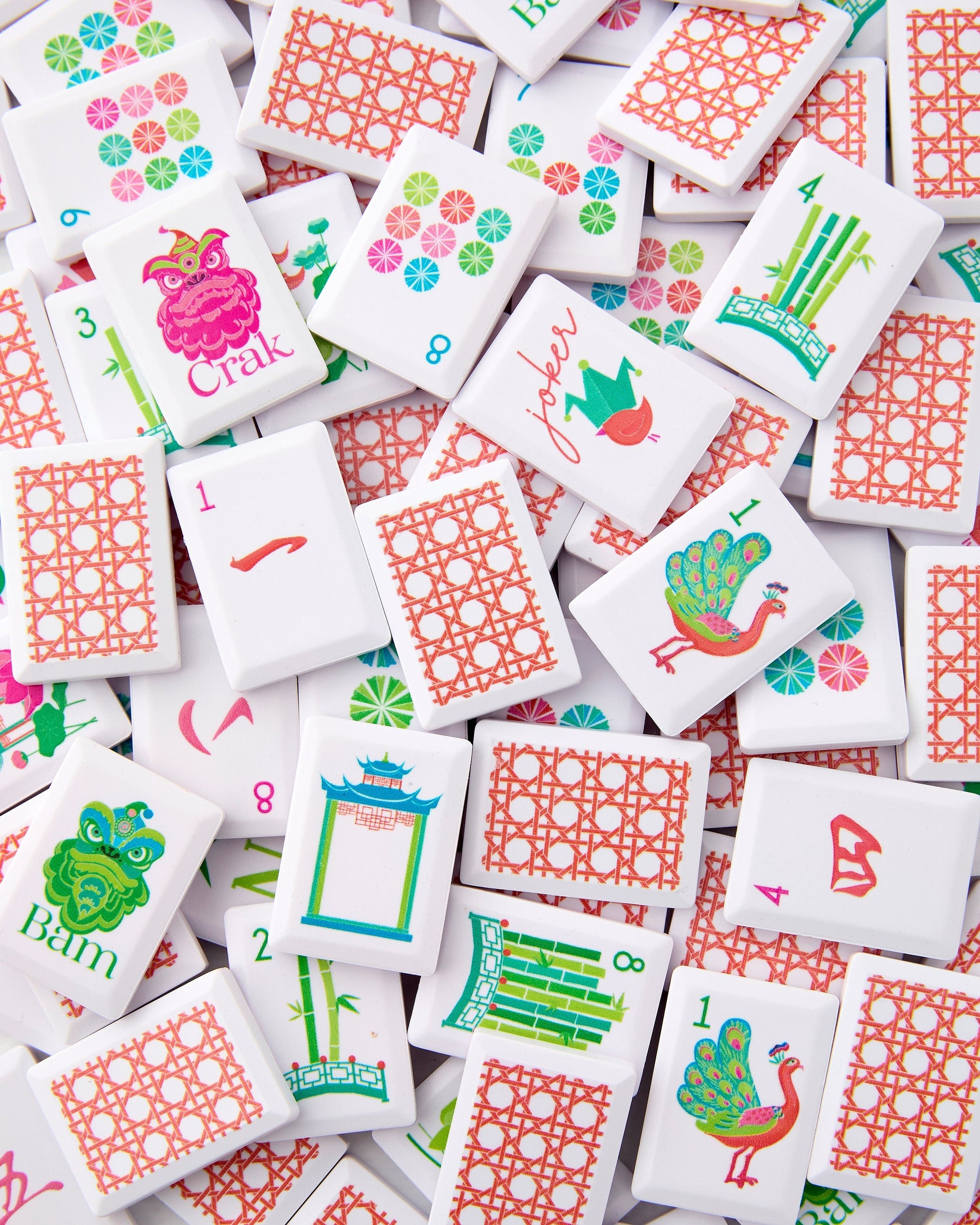 Sunburst Debutante Tile Set - Oh My Mahjong