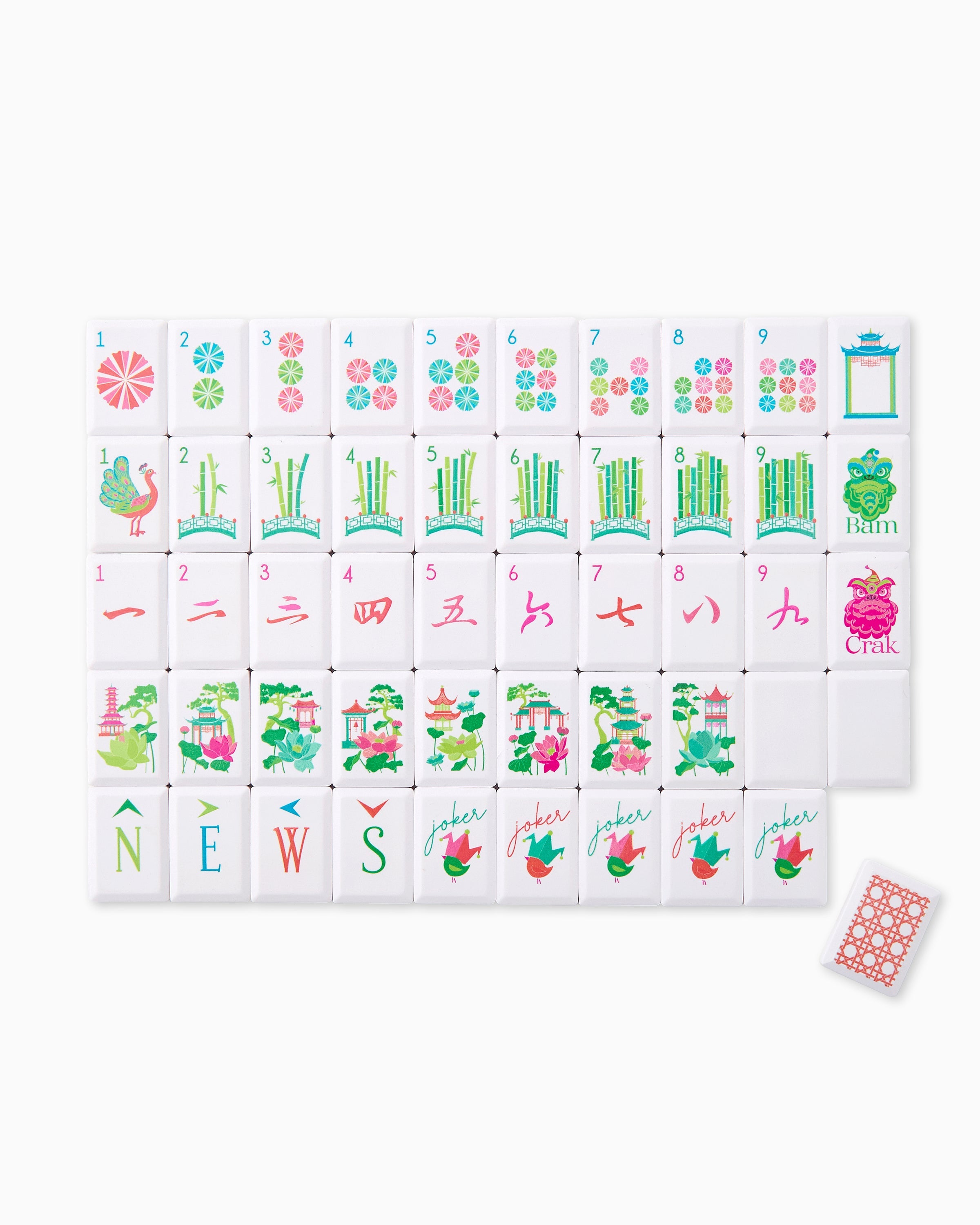 Sunburst Debutante Tile Set – Oh My Mahjong