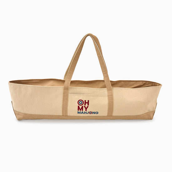 Taupe Mat Storage Bag - Oh My Mahjong