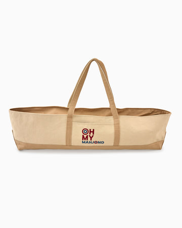 Taupe Mat Storage Bag - Oh My Mahjong