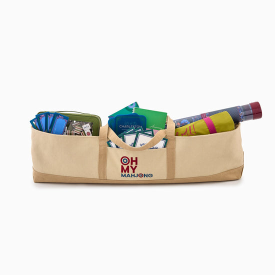 Taupe Mat Storage Bag - Oh My Mahjong