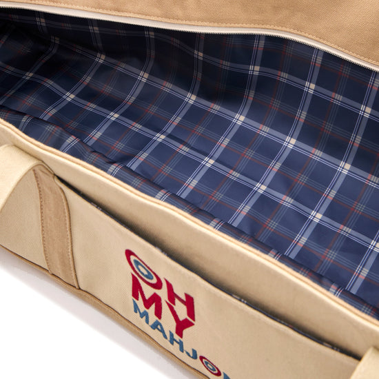 Taupe Mat Storage Bag - Oh My Mahjong