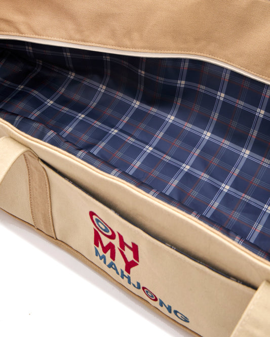 Taupe Mat Storage Bag - Oh My Mahjong