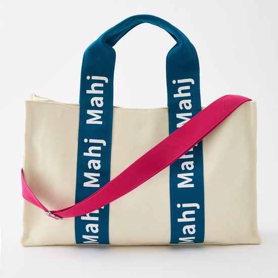 Teal Mahj it all Bag - Oh My Mahjong