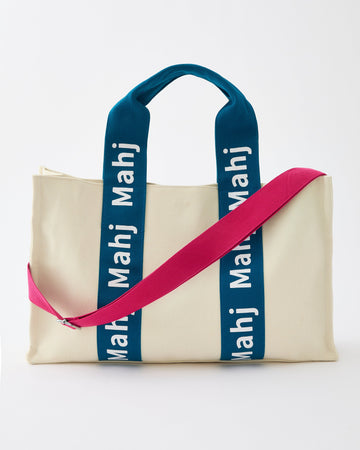 Teal Mahj it all Bag - Oh My Mahjong