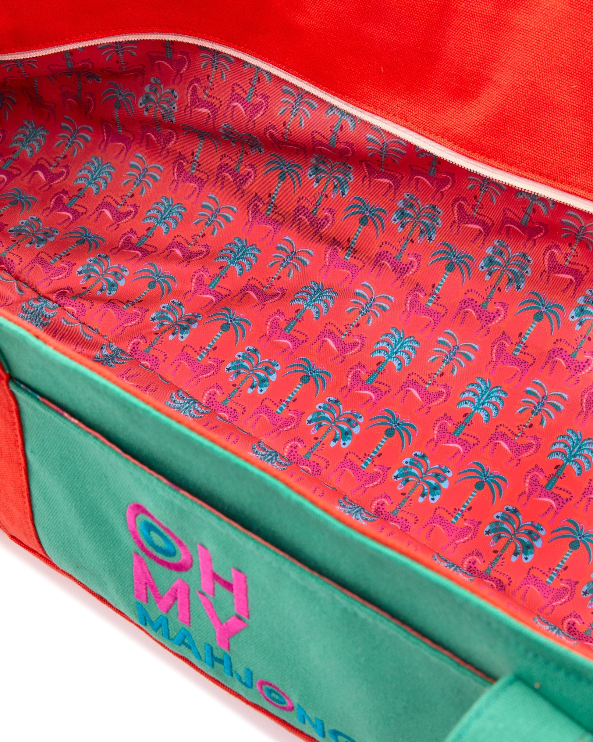 Teal Mat Storage Bag - Oh My Mahjong