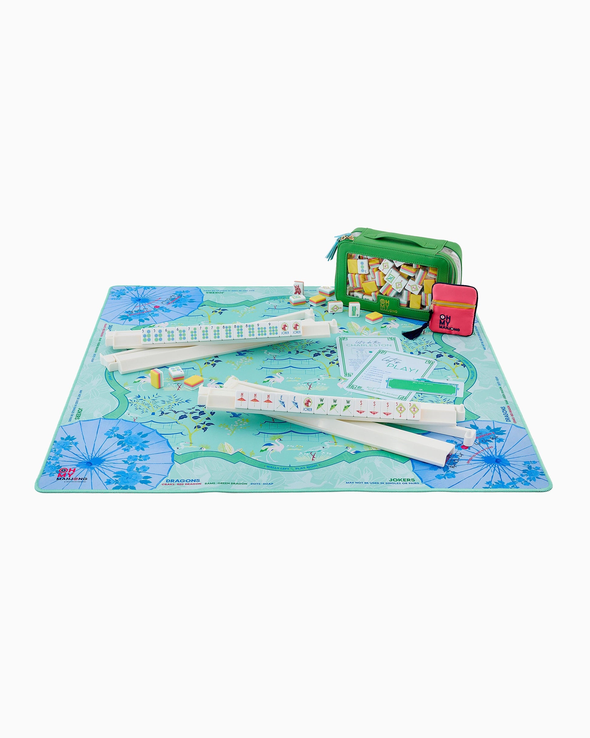 Veranda Mat in Tube - Oh My Mahjong