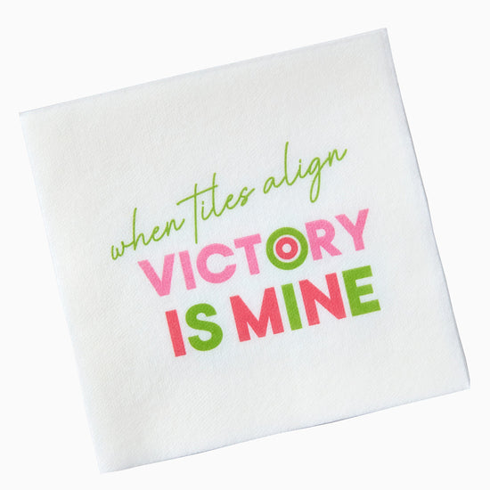 Victory Napkins - Oh My Mahjong