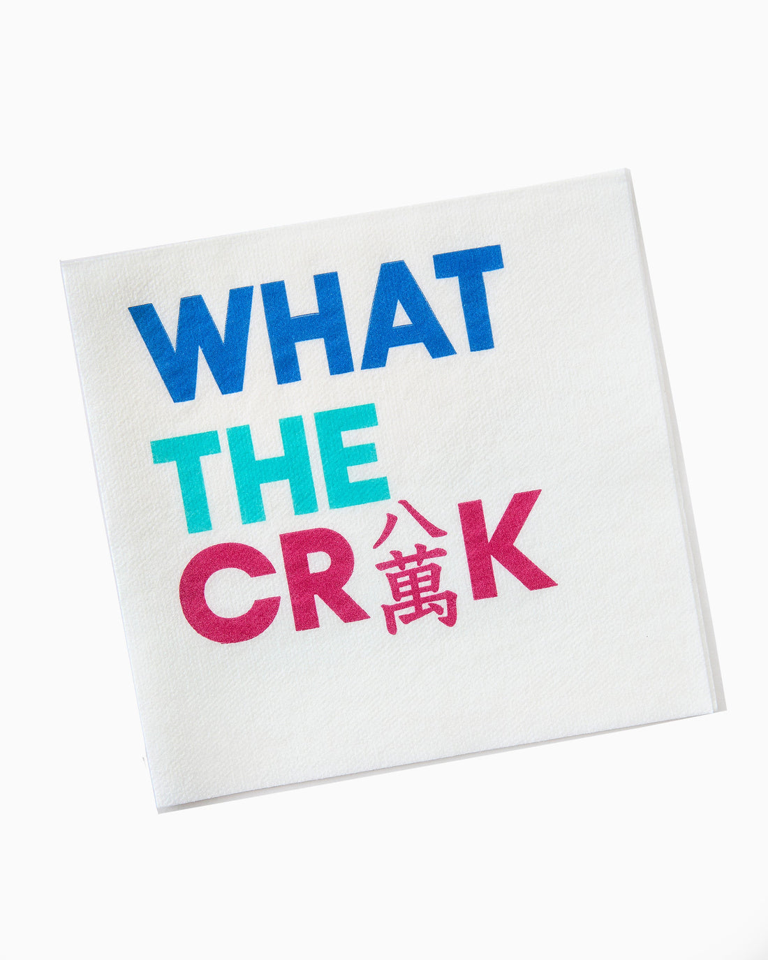 What the Crak Linen Napkin - Oh My Mahjong