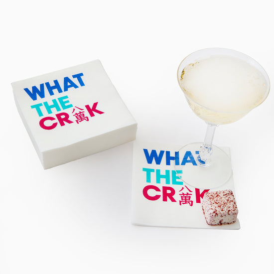 What the Crak Linen Napkin - Oh My Mahjong