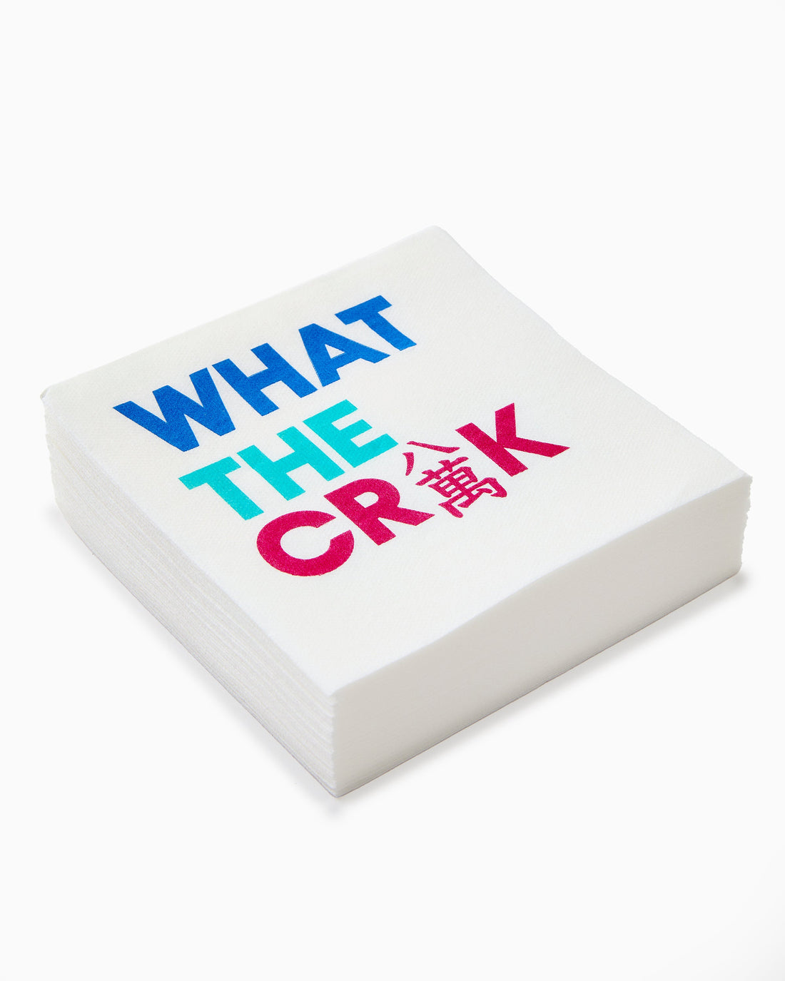 What the Crak Linen Napkin - Oh My Mahjong