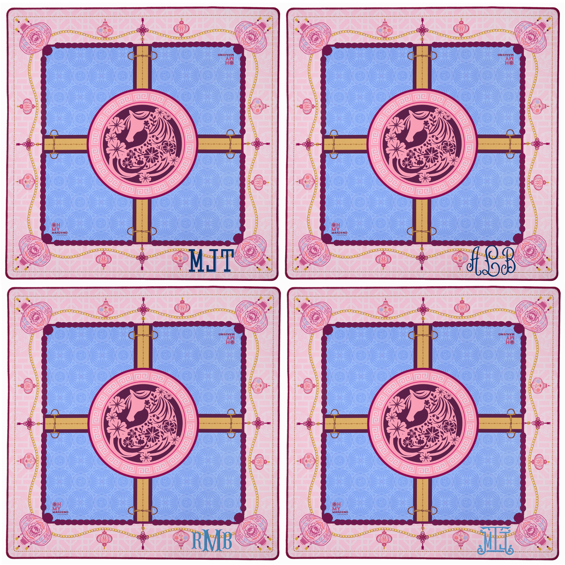 Year of the Horse Mat - Oh My Mahjong