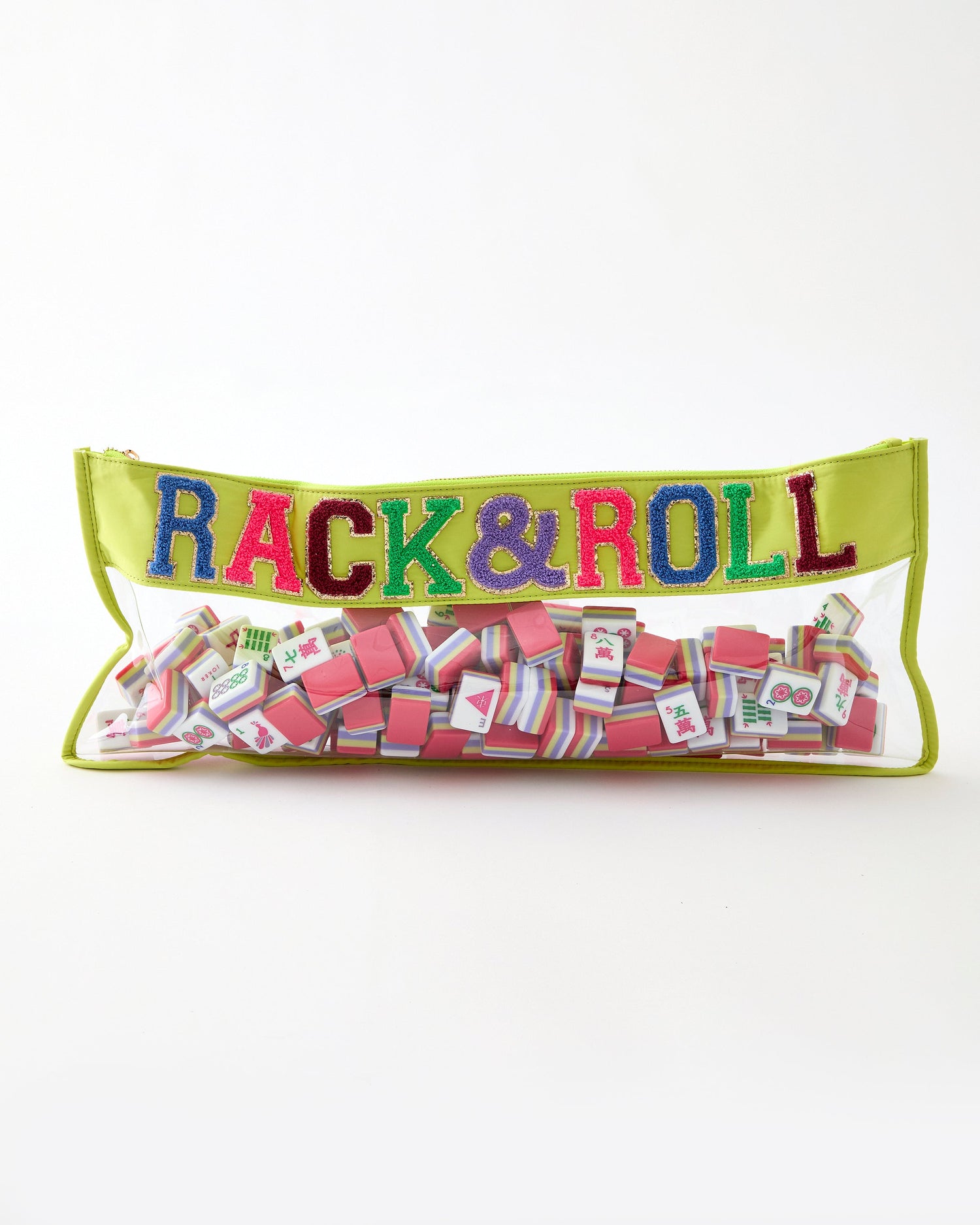 Yellow Rack &amp; Roll Bag - Oh My Mahjong
