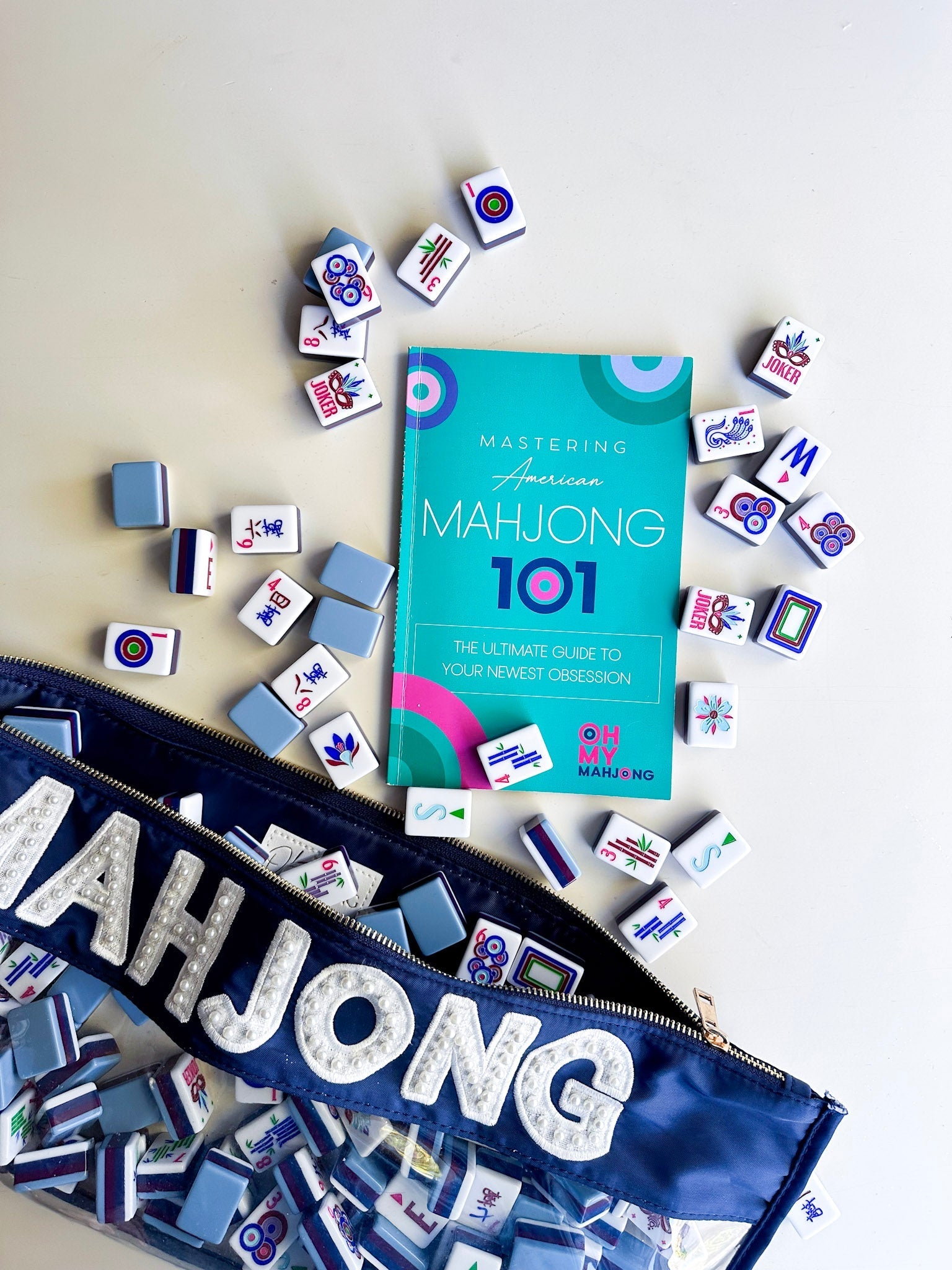 American Mahjong 101 &amp; Quick Start Guide Book Bundle - Oh My Mahjong