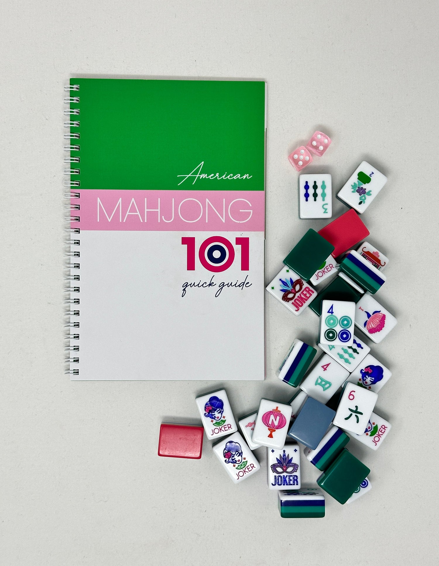 American Mahjong 101 &amp; Quick Start Guide Book Bundle - Oh My Mahjong