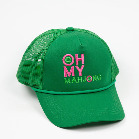 Green Oh My Mahjong Hat - Oh My Mahjong