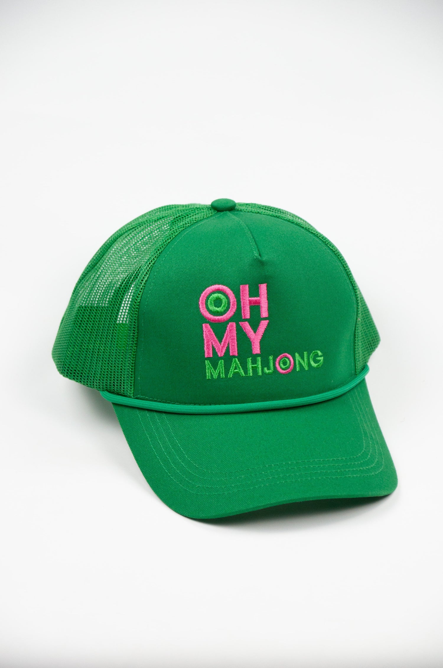Green Oh My Mahjong Hat - Oh My Mahjong