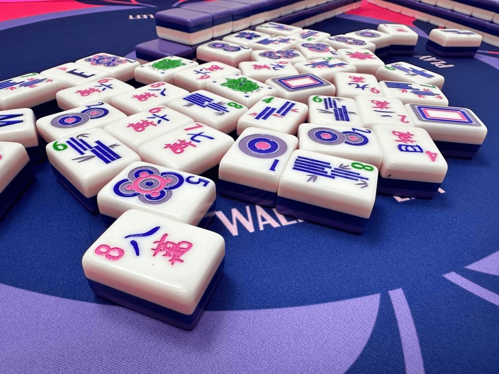 Lilac Soiree Tiles 2.0 - Oh My Mahjong