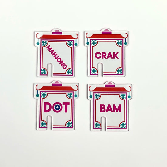 Pagoda Cocktail Markers - Oh My Mahjong