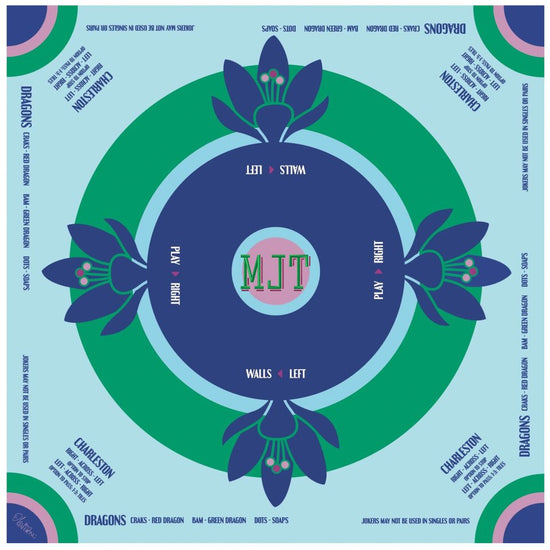 Preppy Soiree Mat - Oh My Mahjong